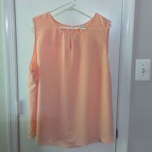 Cato lightweight peach cami tank top, 26/28